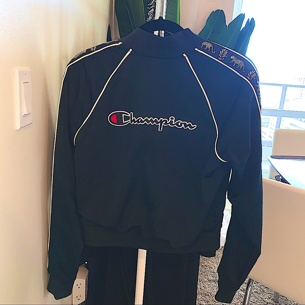 Champion Cropped Track Jacket